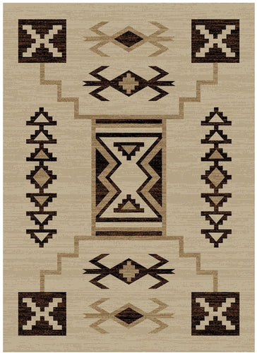 American Destination Mission Viejo Ivory Area Rug