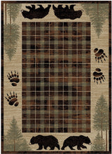 Load image into Gallery viewer, American Destination Big Timber Brown Area Rug
