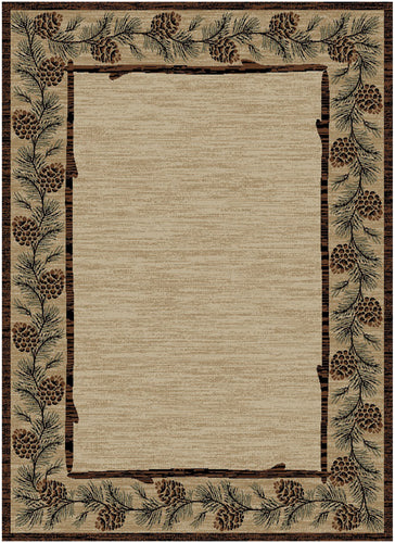 American Destination Clearmont Brown Area Rug
