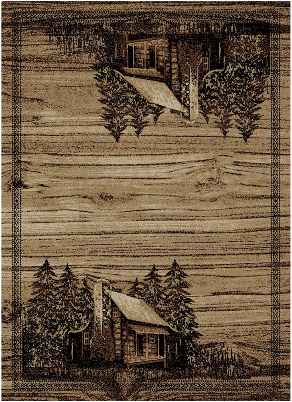 American Destinations Rocky Bottom Area Rug
