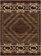 Load image into Gallery viewer, American Destination Hartland Brown Area Rug