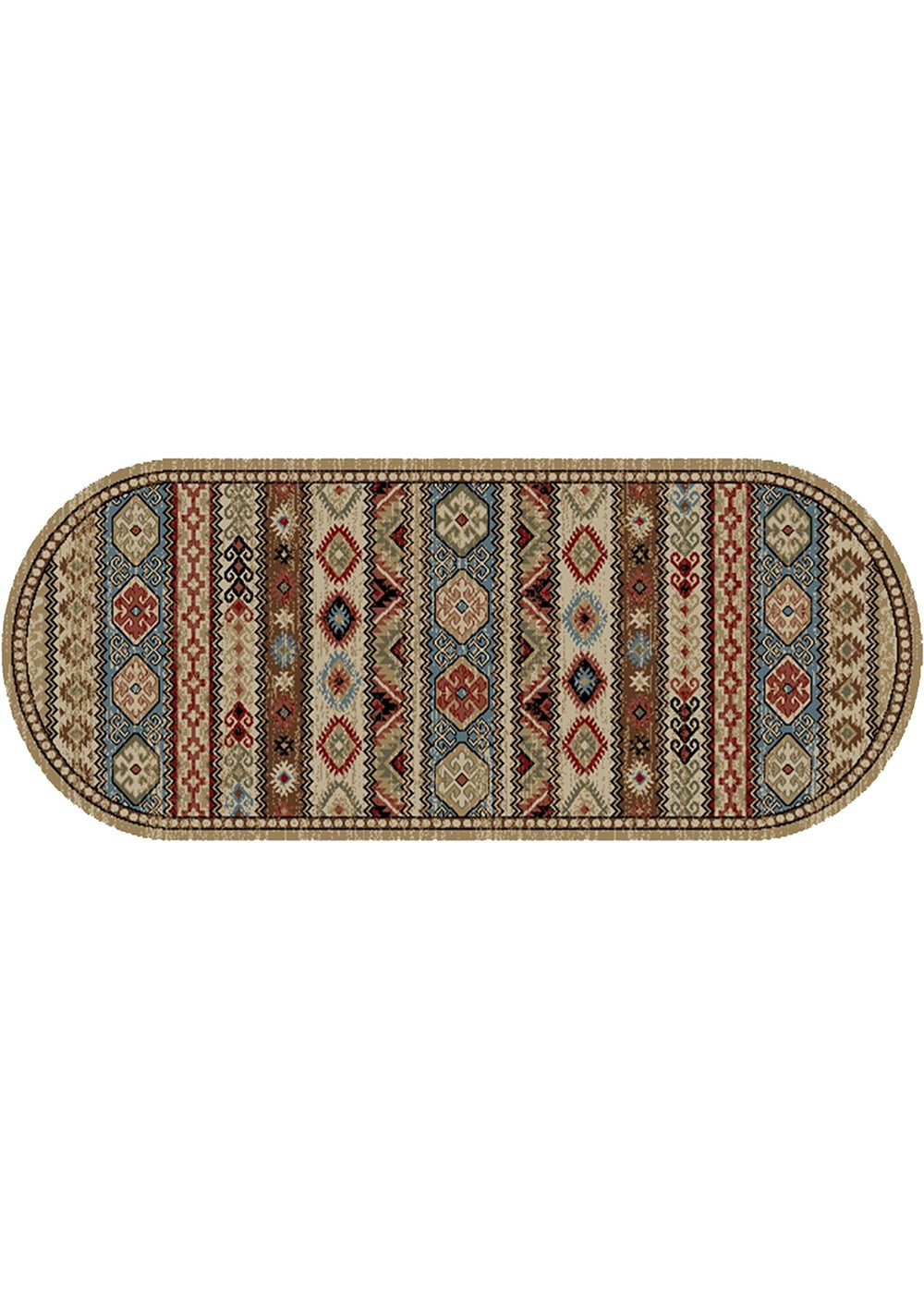 American Destinations Chiseled Rock Multi Area Rug