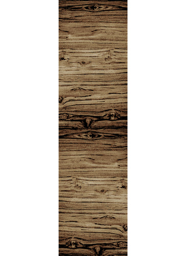 American Destination Lumberton Brown Area Rug