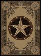 American Destinations Arlington Black Area Rug