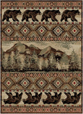 American Destination Sunset Gap Multi Area Rug