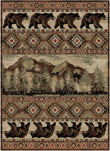 American Destination Sunset Gap Multi Area Rug