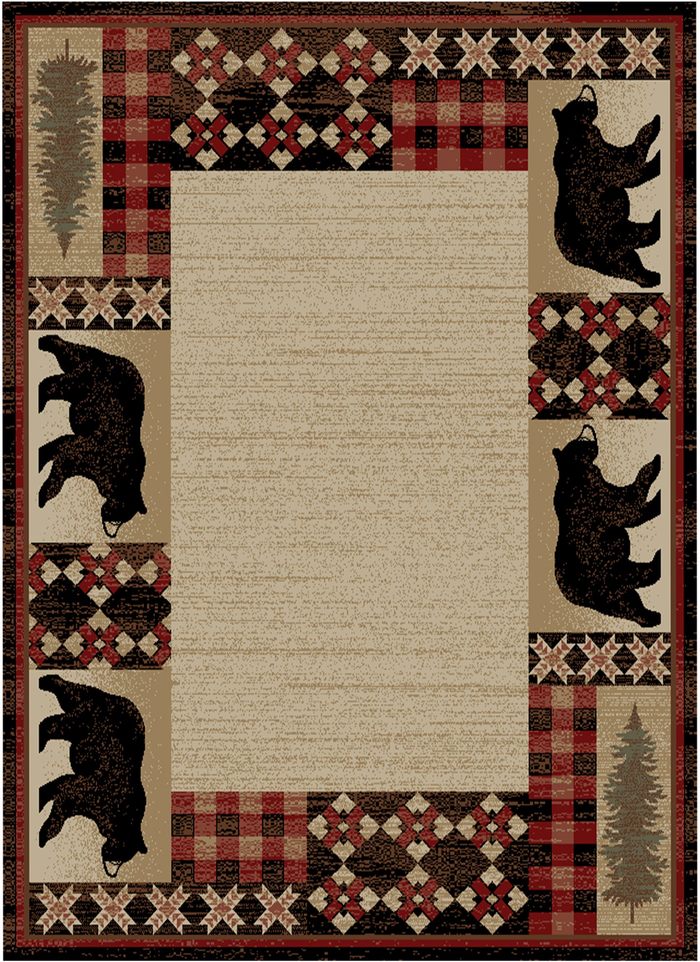 American Destination Edgewood Multi Area Rug