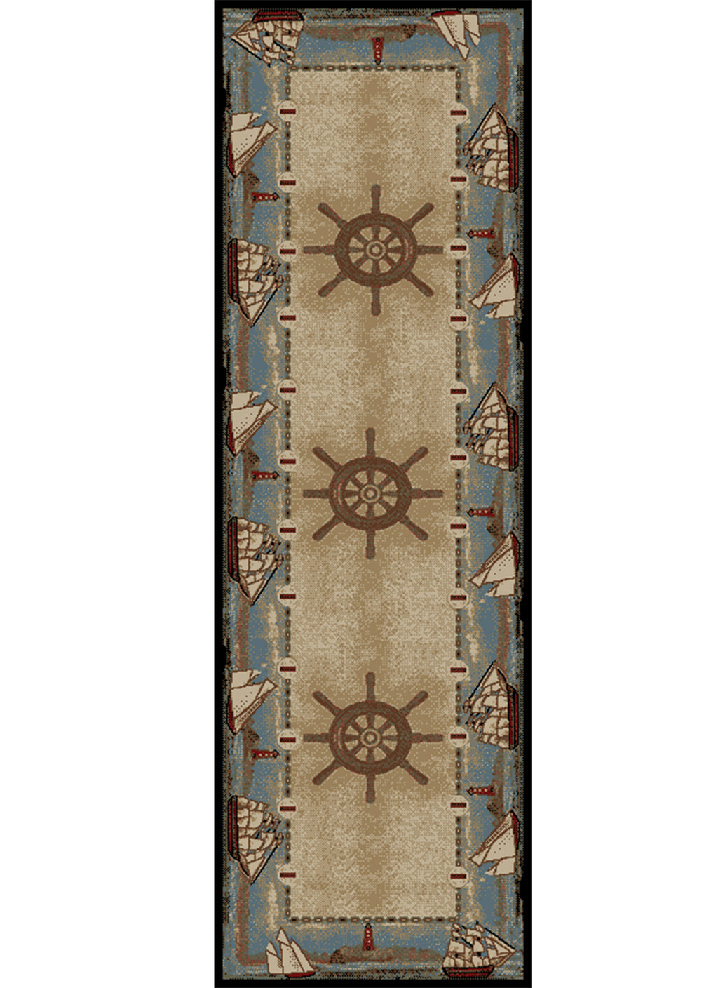 American Destination Key West Multi Area Rug