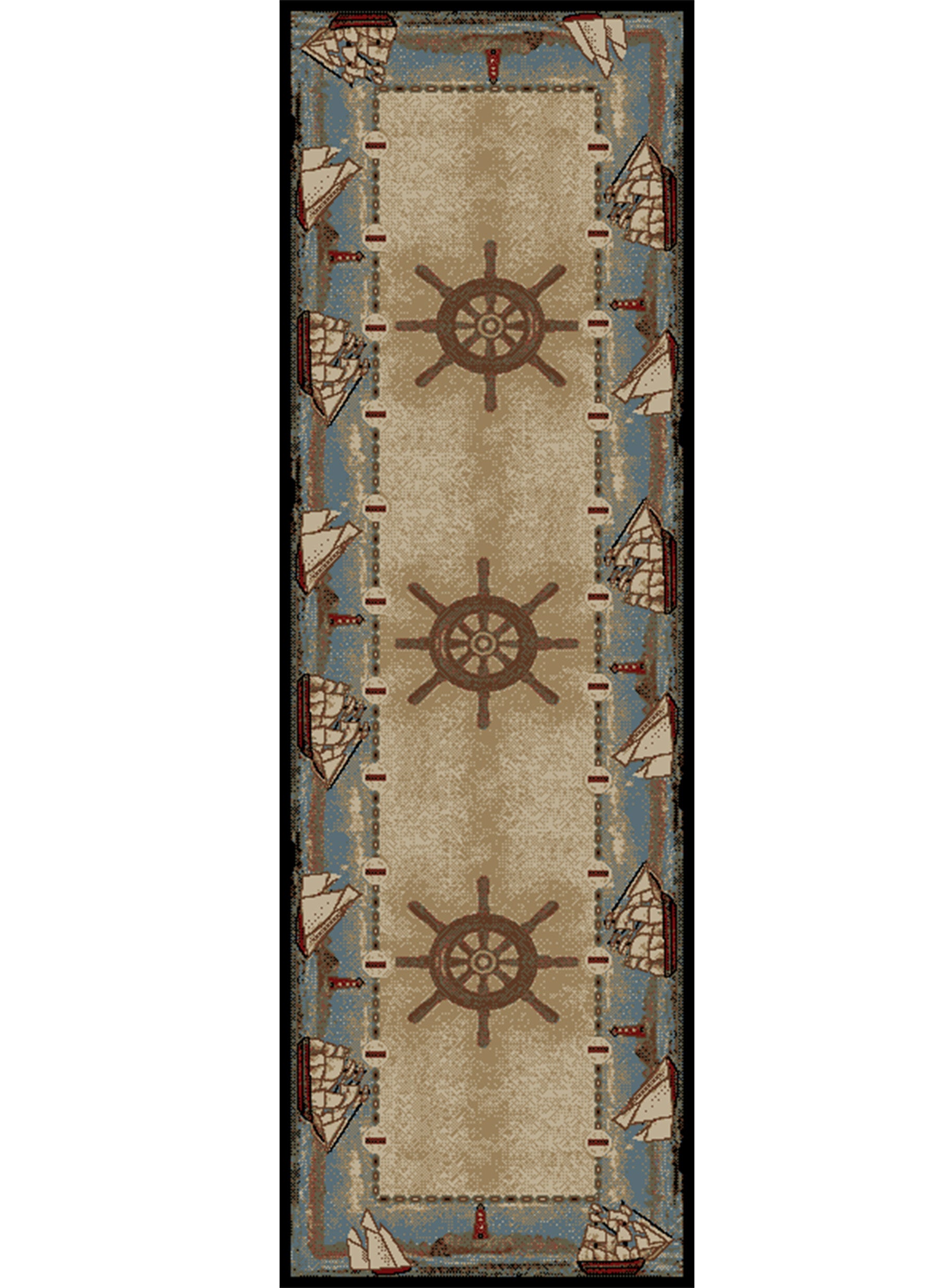 American Destination Key West Multi Area Rug