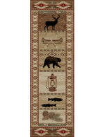 American Destinations River Camp Multi Area Rug