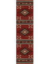 Load image into Gallery viewer, American Destination Arrowhead Red Area Rug