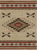 American Destination Arrowhead Antique Area Rug