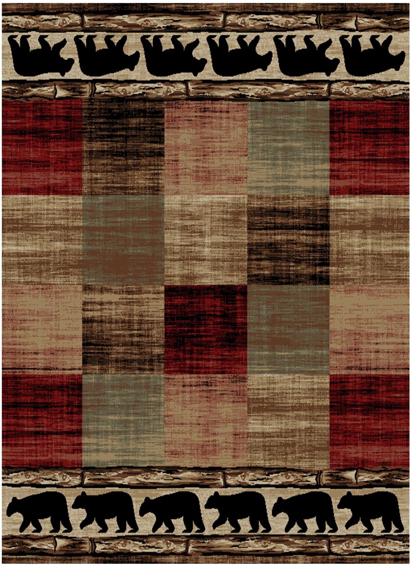 American Destination Mentone Multi Area Rug