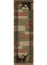 Load image into Gallery viewer, American Destination Woodgrain Multi Area Rug