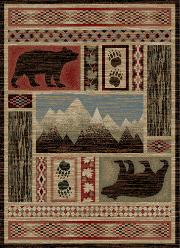 American Destination Aspen Multi Area Rug