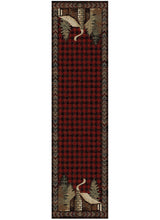 Load image into Gallery viewer, American Destination Lost Cove Red Area Rug