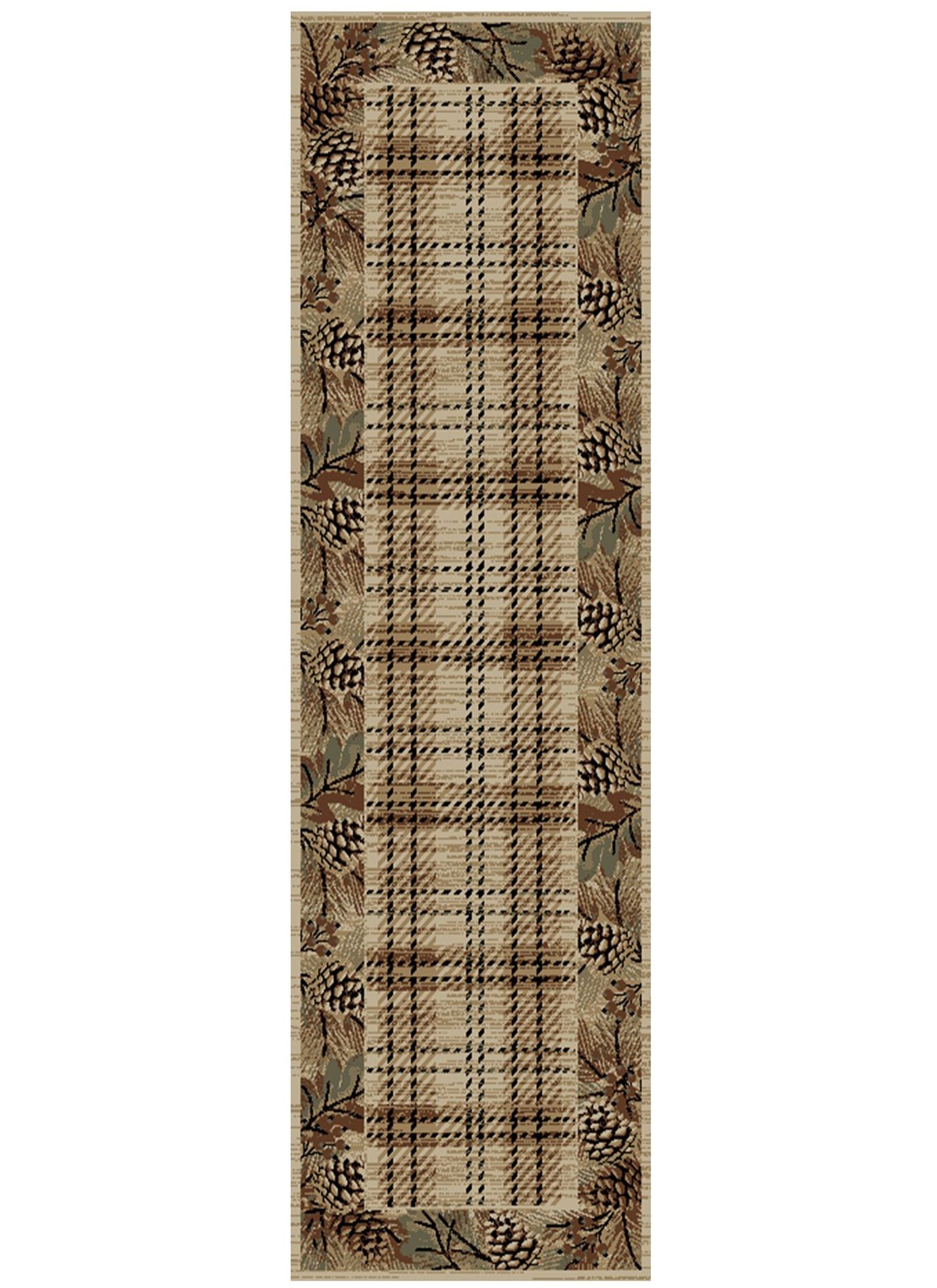 American Destination Pembroke Plaid Multi Area Rug
