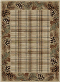 American Destination Pembroke Plaid Multi Area Rug