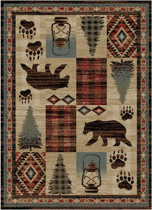 American Destination Cypress Creek Multi Area Rug