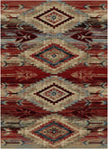 American Destination Broken Bow Multi Area Rug