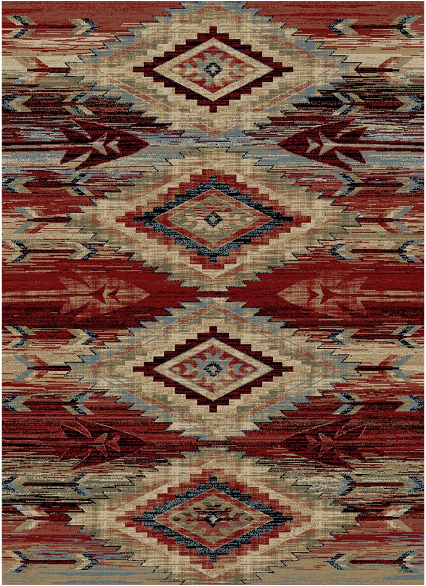 American Destination Broken Bow Multi Area Rug