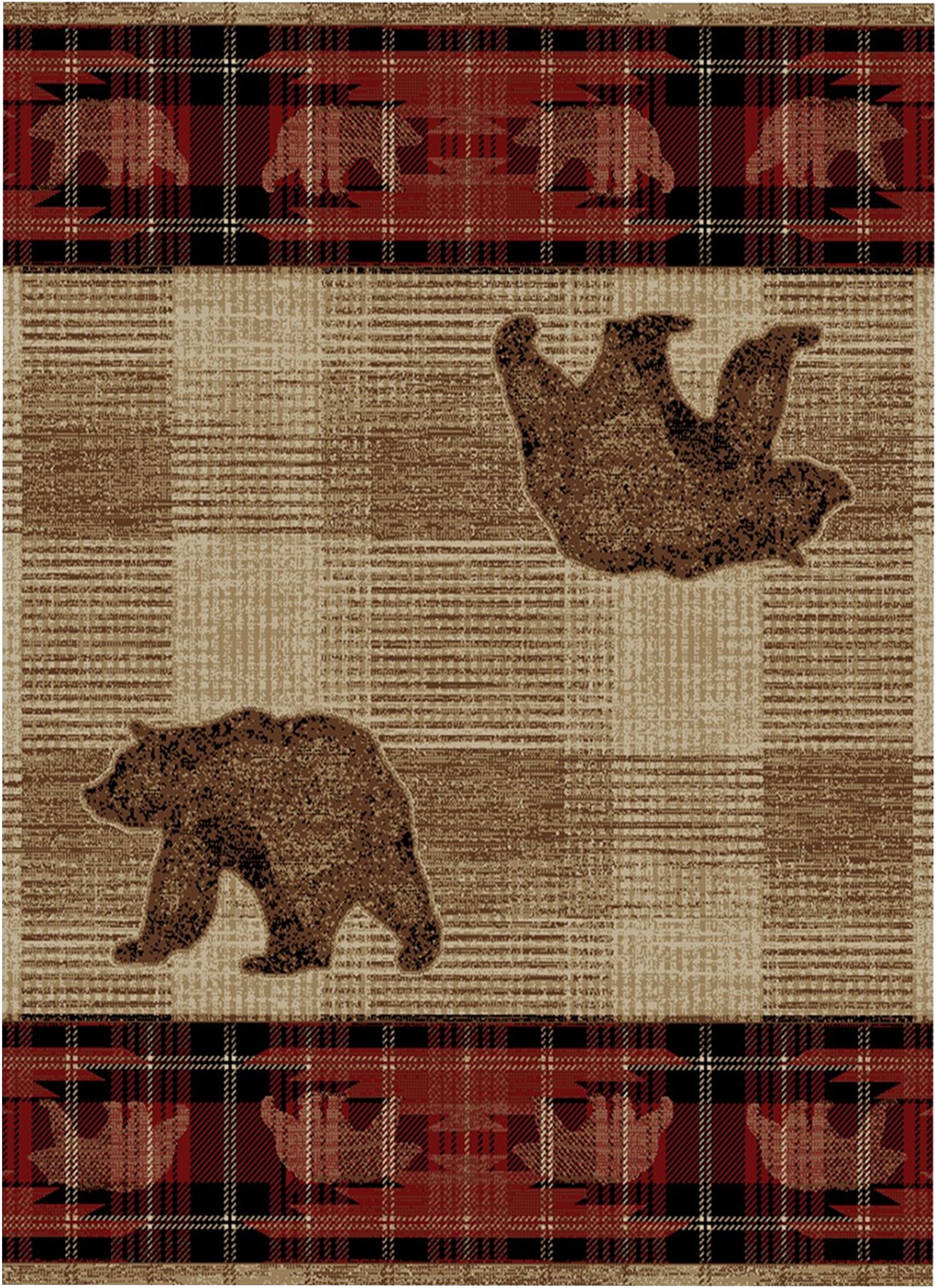 American Destination Rocky Point Antique Area Rug