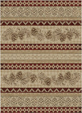 American Destination Pineview Antique Area Rug