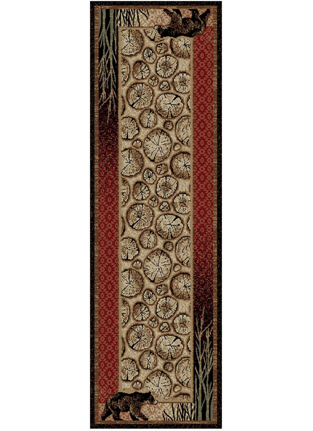 American Destinations Red Creek Multi Area Rug