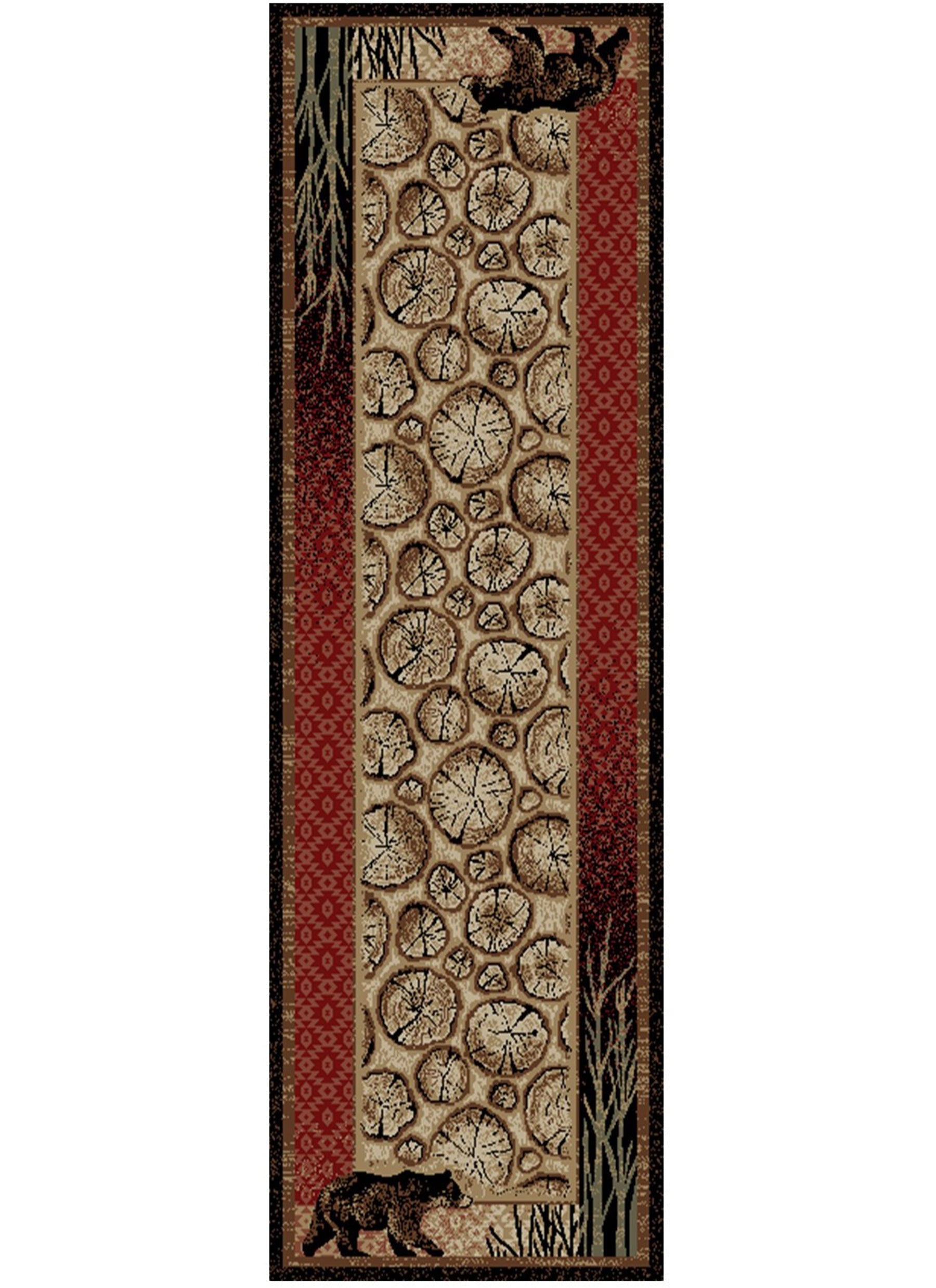 American Destinations Red Creek Multi Area Rug