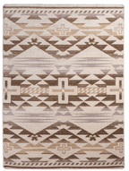 Image of an area rug, Rustic Cross - Chablis