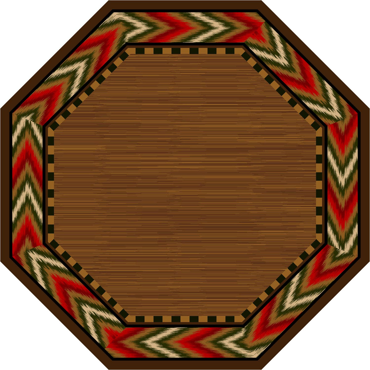 Image of an area rug, Flame - Red