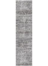 Load image into Gallery viewer, Athens Sparta Gray Contemporary Mediterranean Designer Area Rectangle Runner Rug