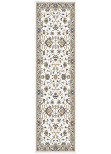 Athens Thessalonica Ivory Contemporary Mediterranean Area & Designer Runner Rug