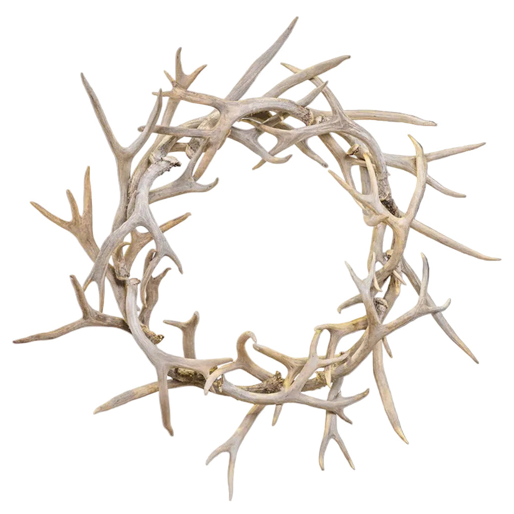 Round Antler Wreath Antler Accessories