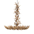 The Tower - 20 Light Mule Deer Antler Chandelier