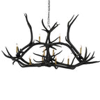 10 Light Crossbar Elk Antler Chandelier Antler Chandelier