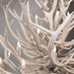 The Sunnyside - 18 Light Elk Antler Chandelier