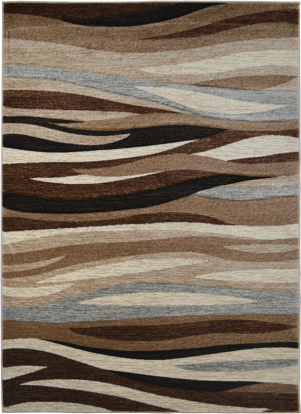 Tacoma Impulse Brown Area Rug