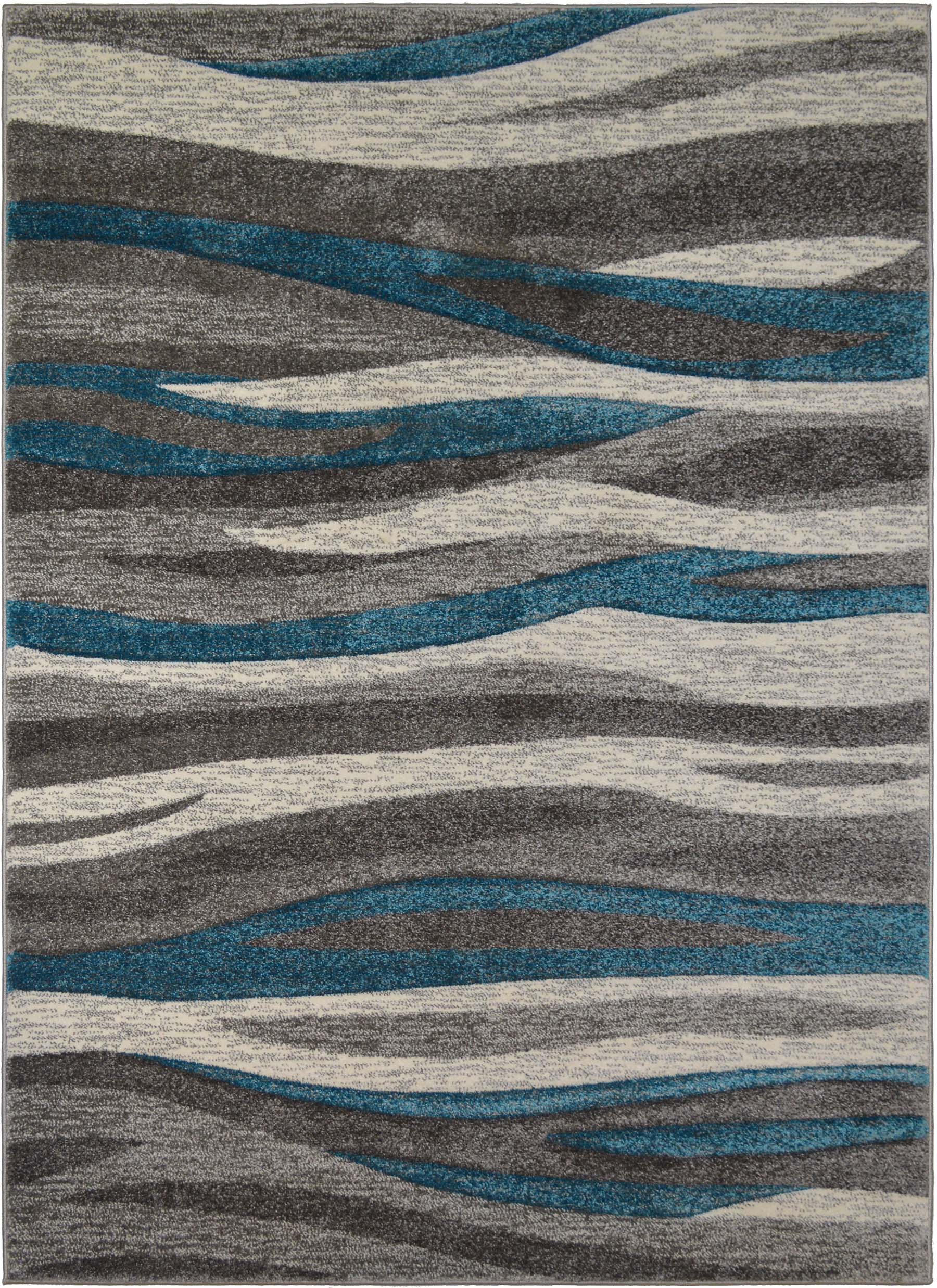 Tacoma Impulse Gray Area Rug
