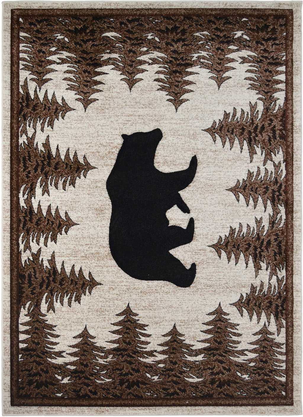 Tacoma Tranquil Bear Multi Area Rug
