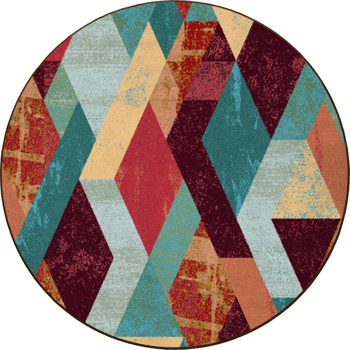Image of an area rug, Abstraction OKA - Multi