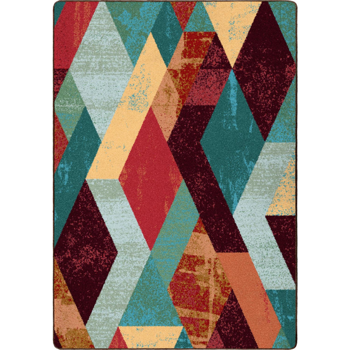 Image of an area rug, Abstraction OKA - Multi