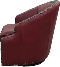Load image into Gallery viewer, Tuscan Rouge Swivel Chair