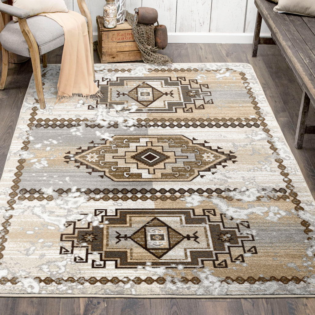 Image of an area rug, Adobe Rio OKA - Tanner