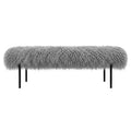 Alba Tibetan Bench - Ash Grey