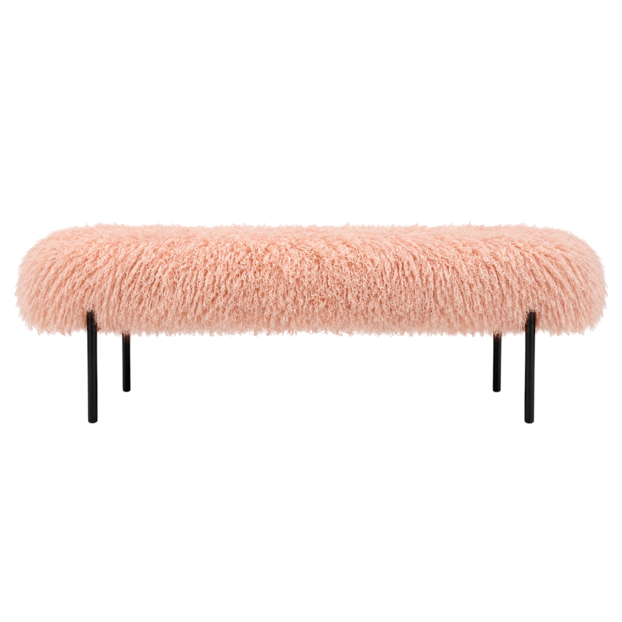 Alba Tibetan Bench - Blush