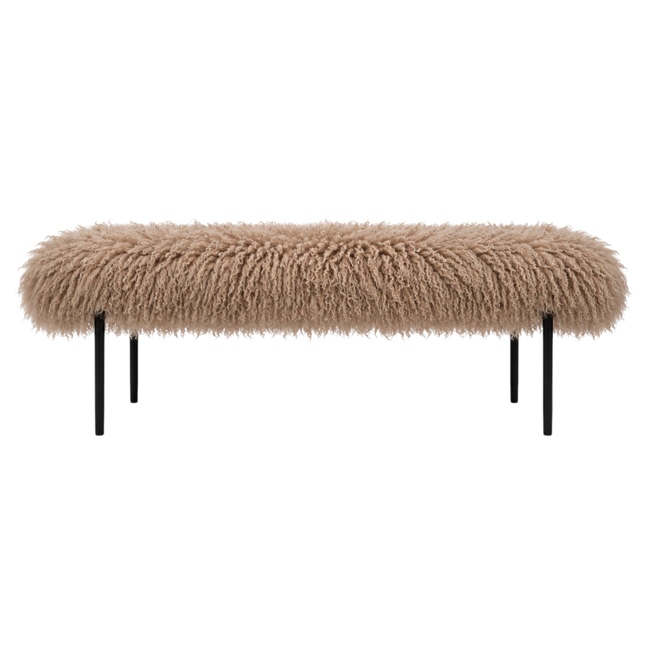 Alba Tibetan Bench - Champagne