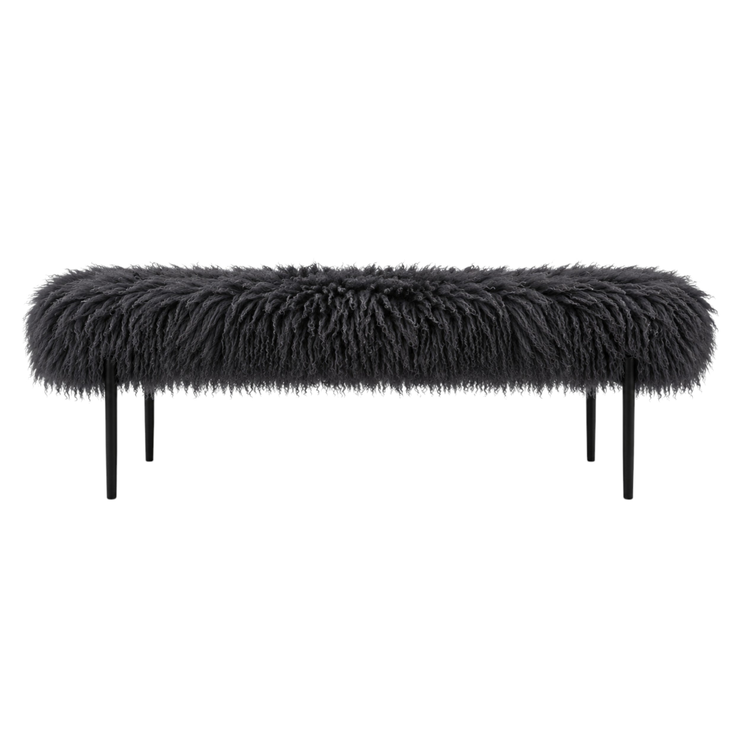 Alba Tibetan Bench - Charcoal