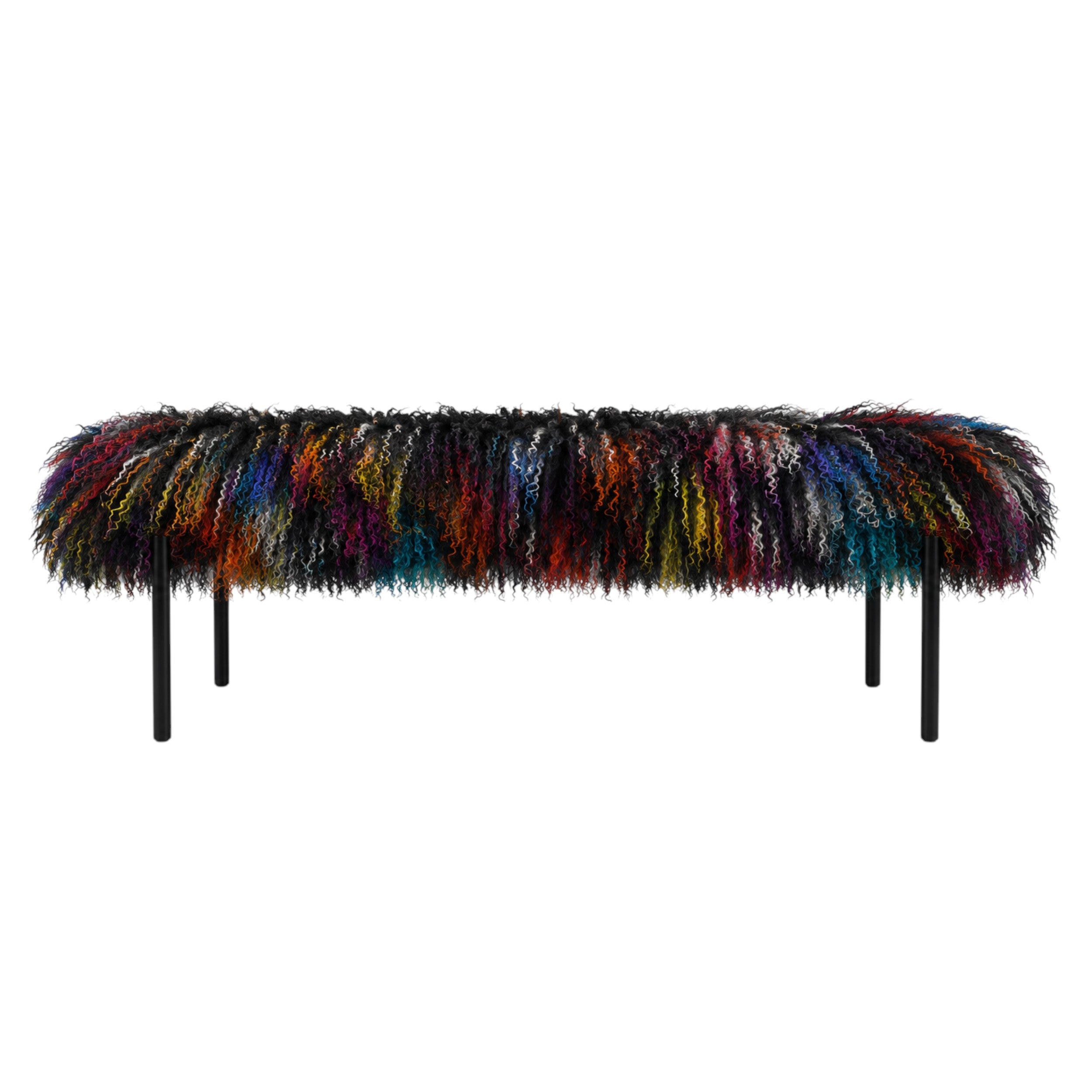 Alba Tibetan Bench - Dark Confetti