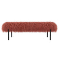 Alba Tibetan Bench - Dusty Rose